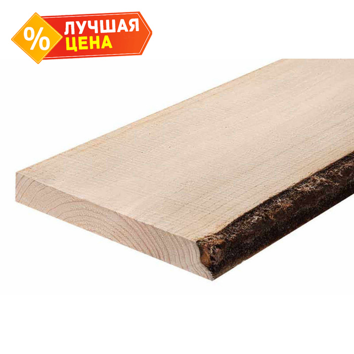 Доска обрезная естественной влажности 25х100х6000 сорт 4