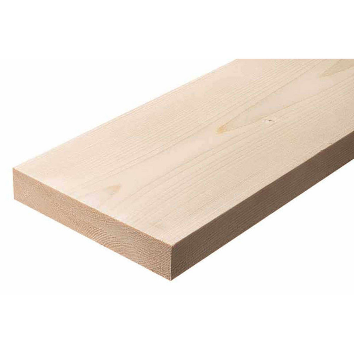 Доска сухая строганная 50х250х6000 сорт 1-3